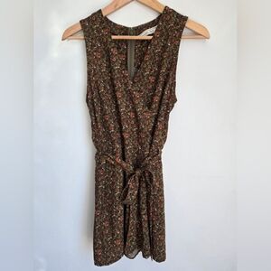 Abercrombie & Fitch Floral Sleveless Romper